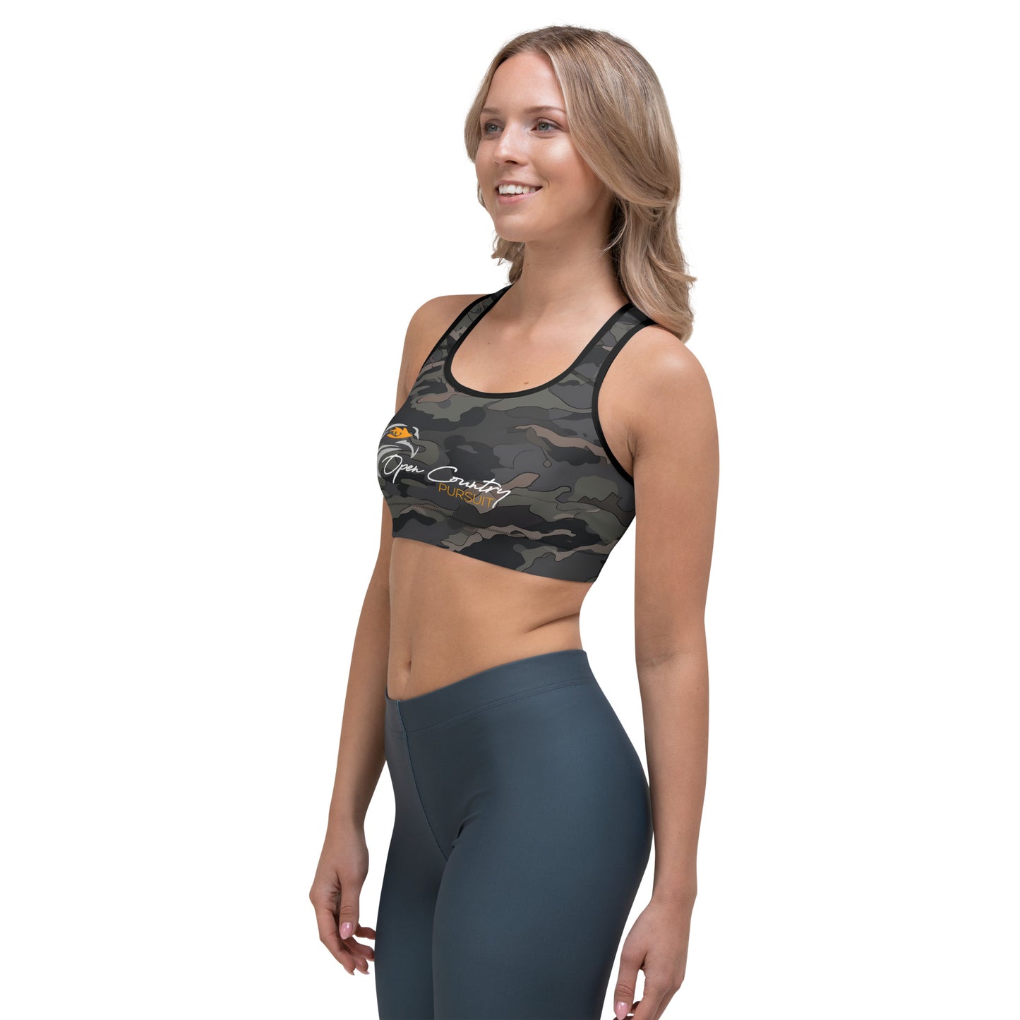 Camo Sports Bra